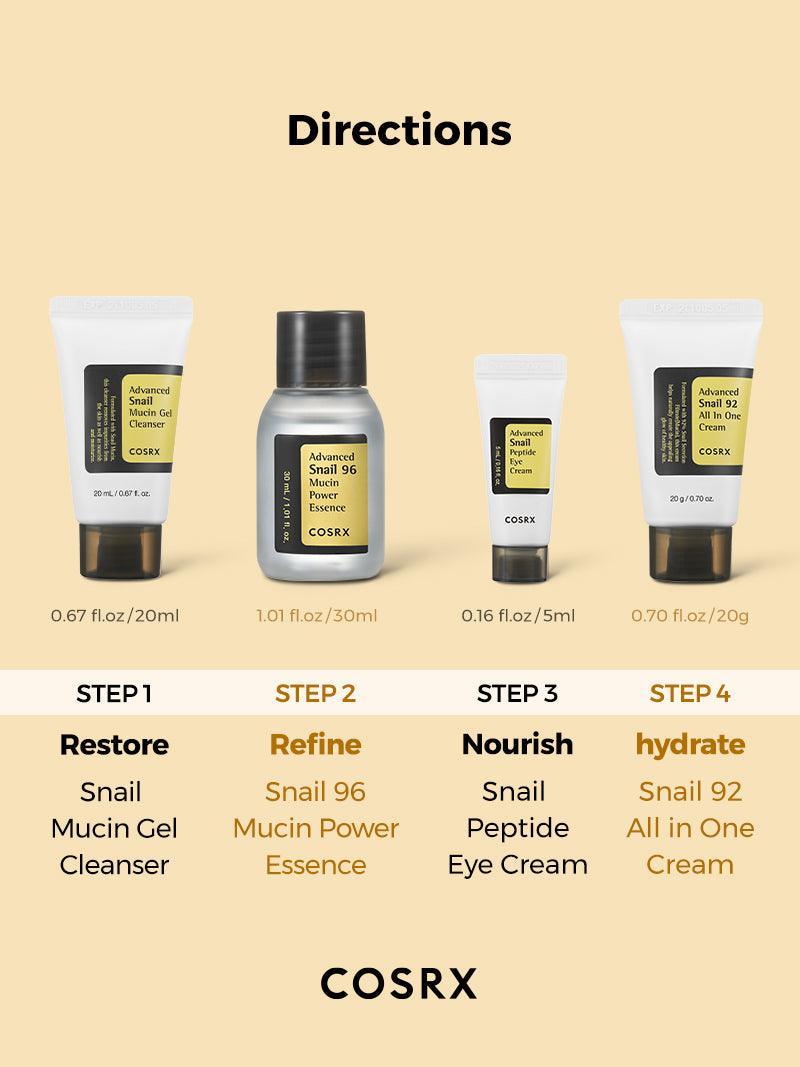 COSRX All About Snail Trial Kit