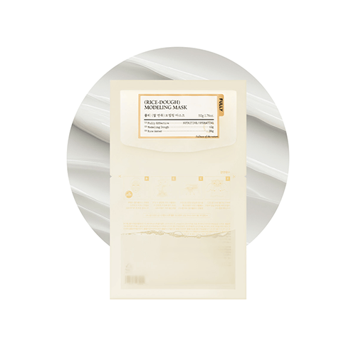 FULLY Rice Dough Modeling Mask packaging for soothing and hydrating sensitive skin, enhancing radiance and locking in moisture.